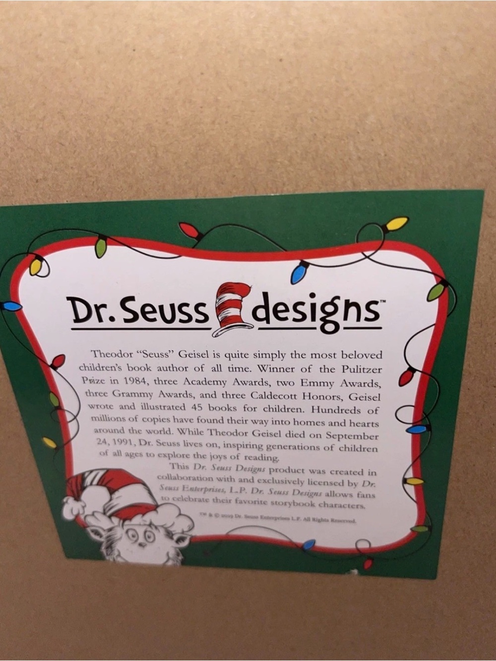 Lot Of 2 Dr Seuss The Grinch Christmas Tree Wood Wall Art Home Decoration 2019 - Picture 6 of 8